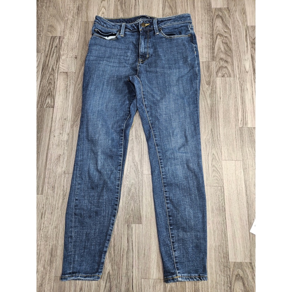 Calvin Klein Jeans Skinny Women 10 Blue Medium Wash Stretch Denim